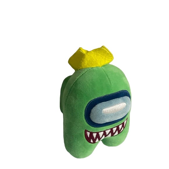 Just Toys Tokido Among Us Green Plush 6” Stuffed Toy RARE - Picture 5 of 16